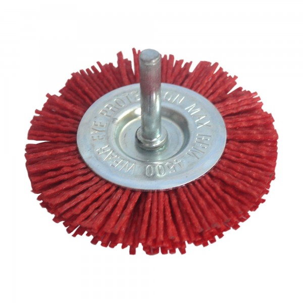 Cepillo nylon abr. bloque 100 mm. e-6mm.