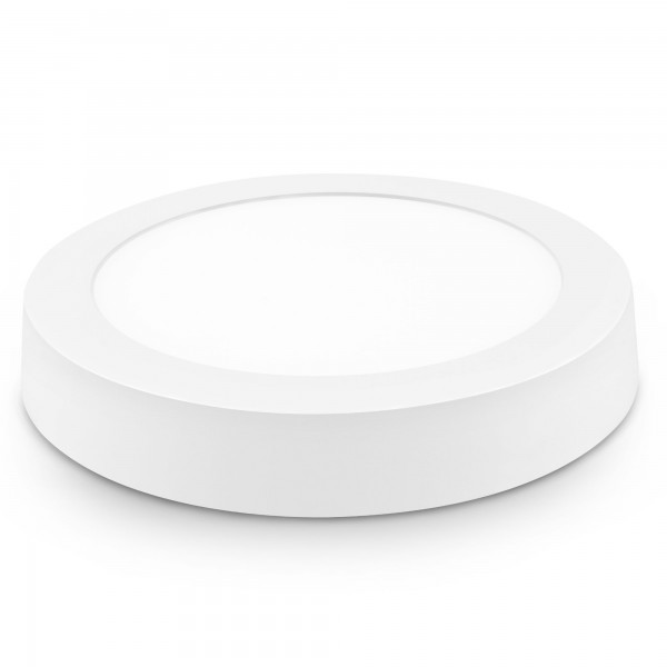 Downlight led superf.redon.blanco 18w.fr