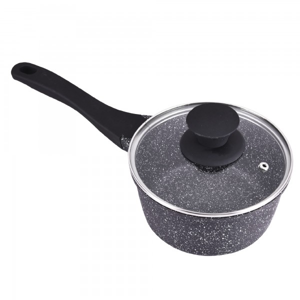 Cazo al.fund.black piedra 16 cm.