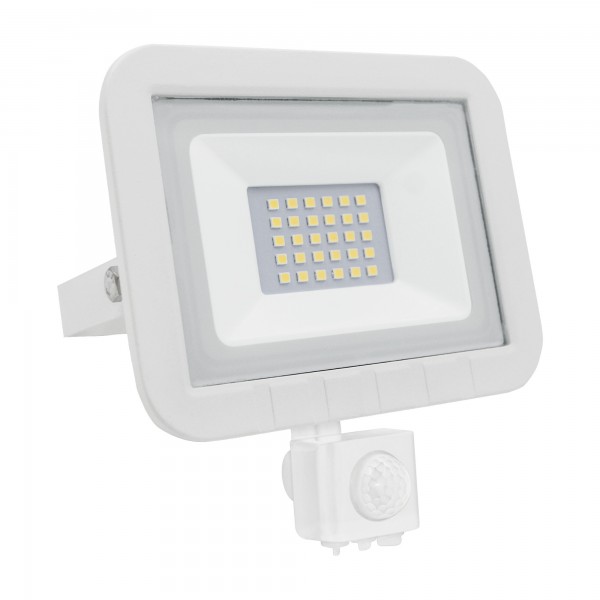 Proyector led sensor plano blanco  20w.f