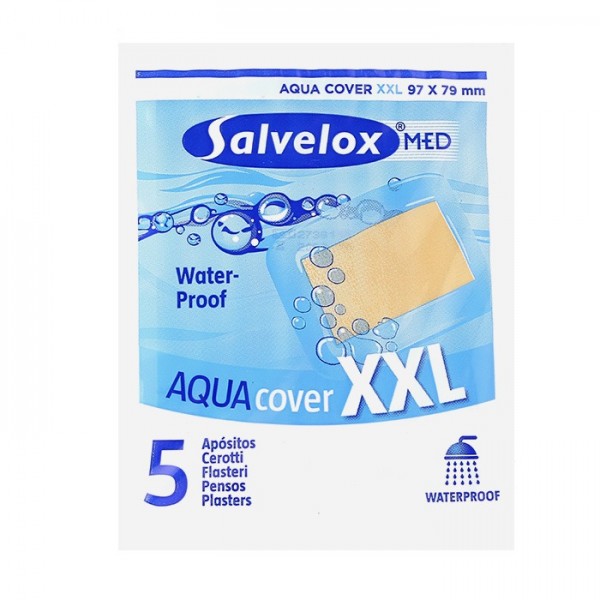 Salvelox Med Aqua Cover XXL 97x79 mm 5 Unidades
