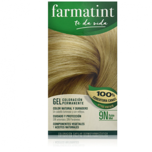 Farmatint Gel 9n Rubio Claro (Sin Amoniaco) 135 