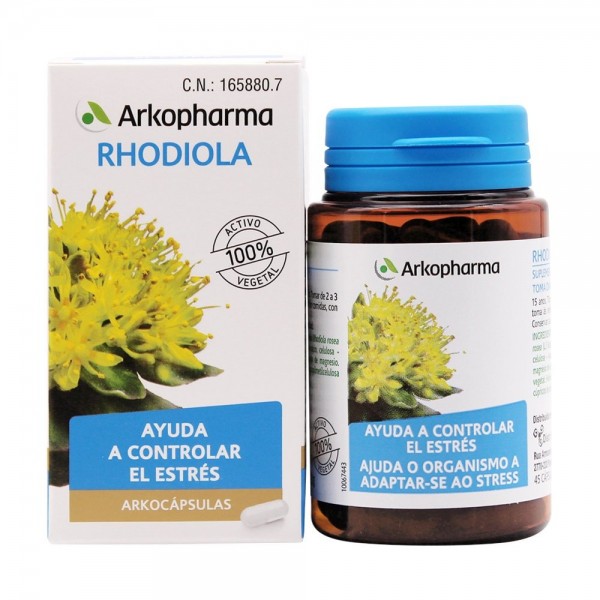 Arkocapsulas Rhodiorelax Relajacion 45 Caps
