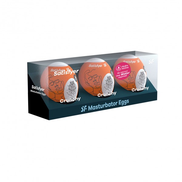 Satisfyer chrunchy huevos masturbadores 3 1un