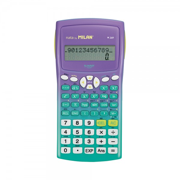 Calculadora científica m240 sunset verde en blister