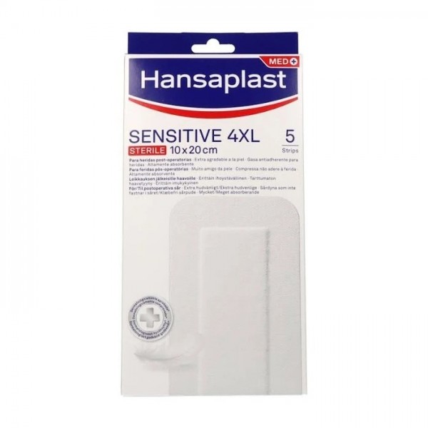 Hansaplast Sensitive 4xl Aposito Esteril 20x10 C