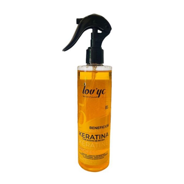 Lovyc aceite de ricino keratina 300ml