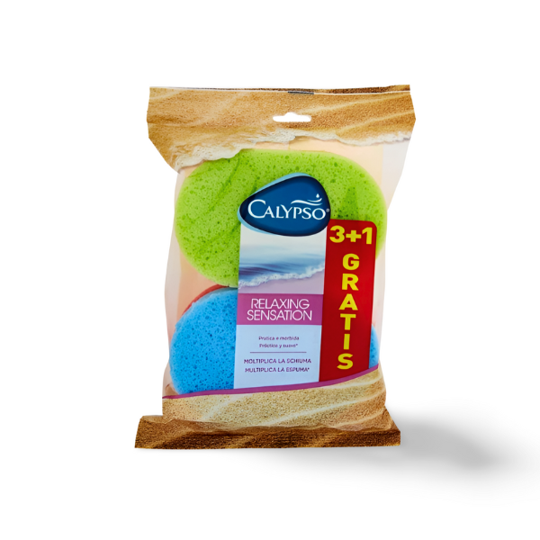 Calypso esponja de baño Relaxing sensation 3+1