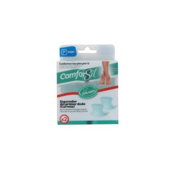 Separadores de Dedos Comforsil Extrafinos de Silicona Talla L