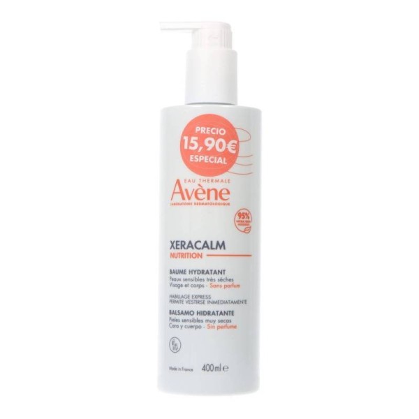 Avene Xeracalm Nutricion Bálsamo Hidratante 400 