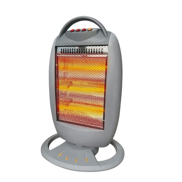 Estufa halog. osc. 3barras 400/800/1200w