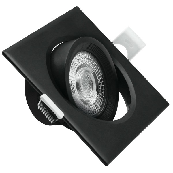 Aro led basculante ip20 cua.negro.7w.cct