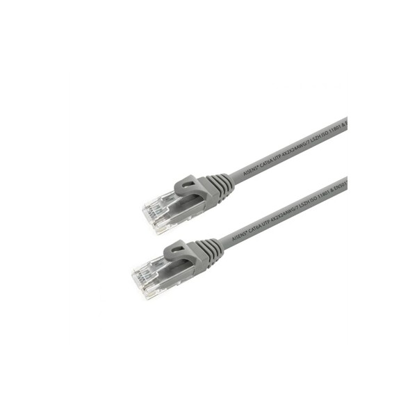 Aisens latiguillo rj45 cat.6a utp gris 3.0m