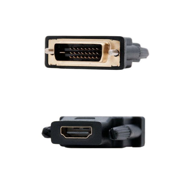 Nanocable conversor dvi-d macho/hdmi hembra