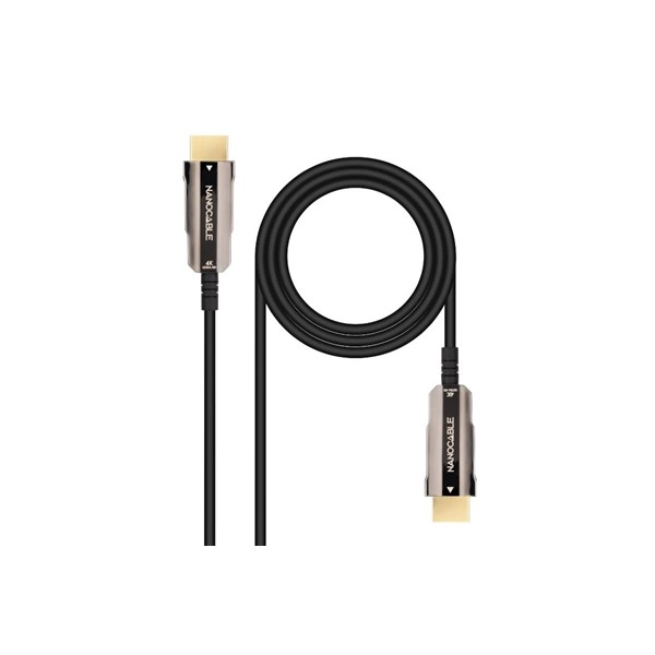 Nanocable cable hdmi v2.0 aoc 4k@60hz 18gbp 20 m