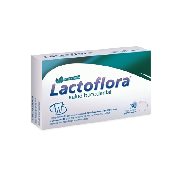 Lactoflora Bucodental Menta 30 Comprimidos para 