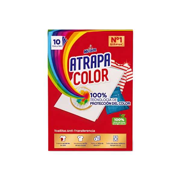 Micolor Toallitas atrapacolor 10 unidades