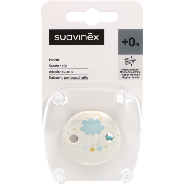 Suavinex Broche con Cadena Decorado