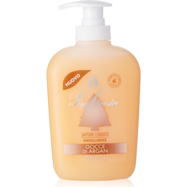 Pino silvestre emoliente gocce di argan jabon liquido 300ml