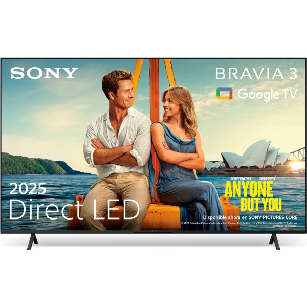 Sony bravia 3 k-50s3 / televisor smart tv 50" direct led uhd 4k hdr