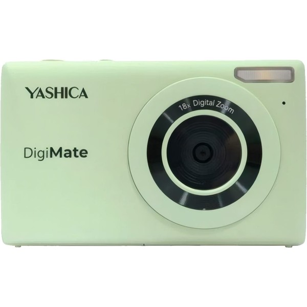 Yashica digimate 100 mint green / cámara compacta
