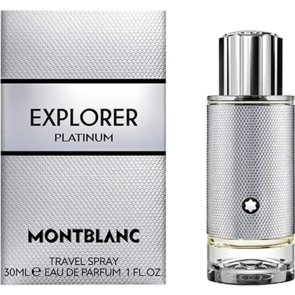 Montblanc explorer platinum eau de parfum travel 30ml vaporizador