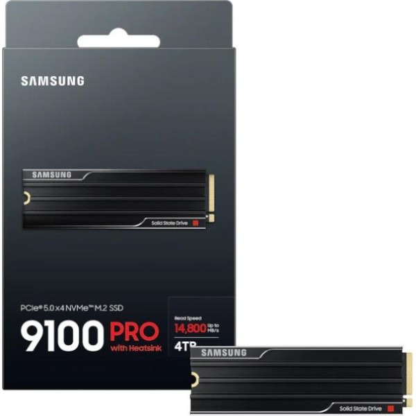 Samsung 9100 pro hs ssd 4tb pcie 5.0 14800 mb-s