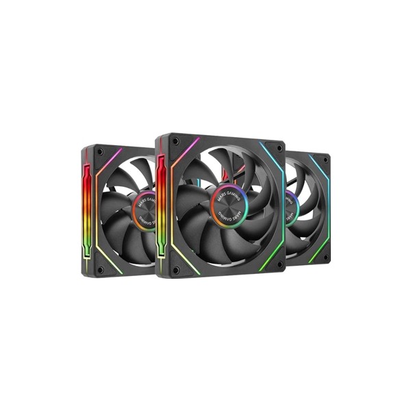 Mars gaming kit ventil. 3en1 120mm argb
