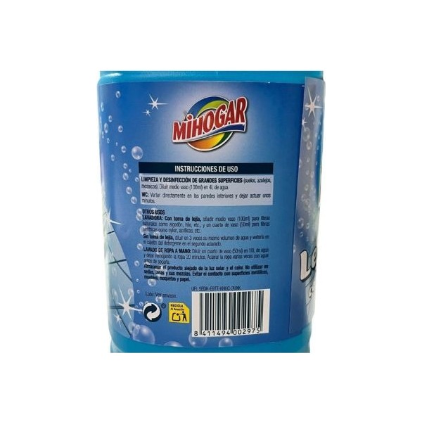 Mihogar lejía con detergente 2L