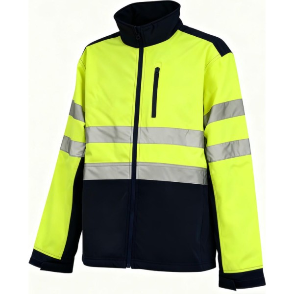 Cazadora reflectante softshell t. xl