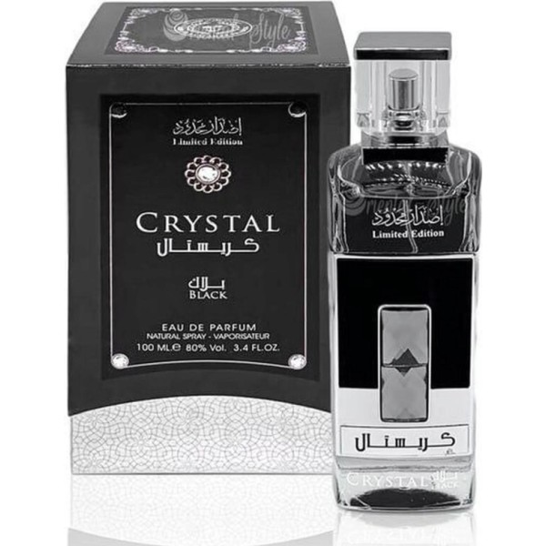 Al zaafaran crystal black eau de parfum 100ml vaporizador