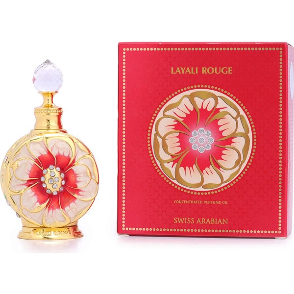 Swiss arabian layali rouge aceite perfumado concentrado 15ml