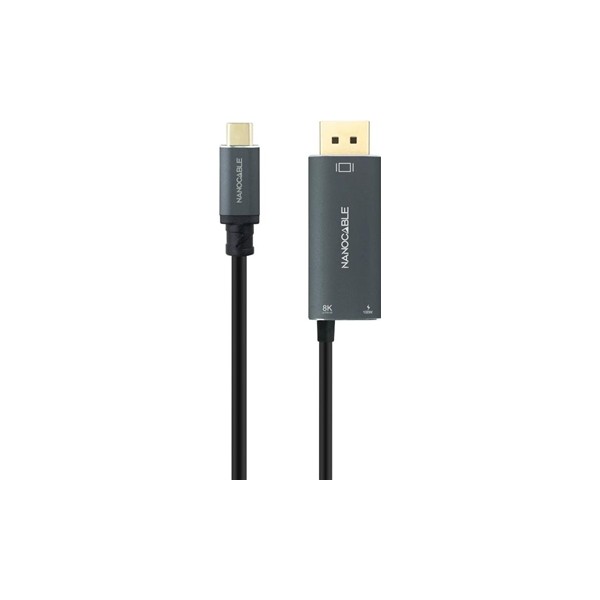 Nanocable cable usb-c/m-dp/m+usb-c/h pd 1.8m